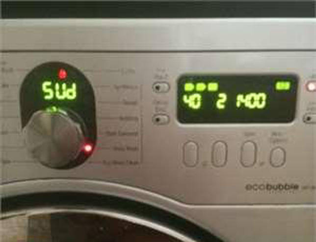 Ошибка SUD на стиральной машине Samsung
